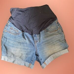 Old Navy Maternity Shorts Medium Wash Size 12